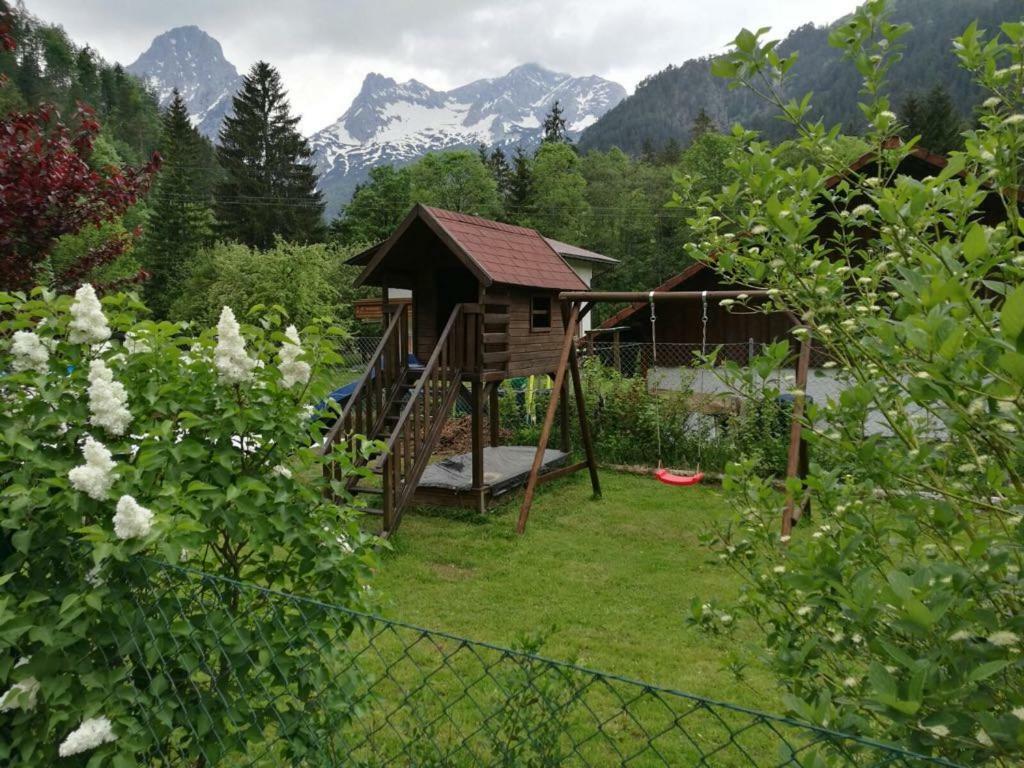 Vila Holzhaus In Hinterstoder Exteriér fotografie